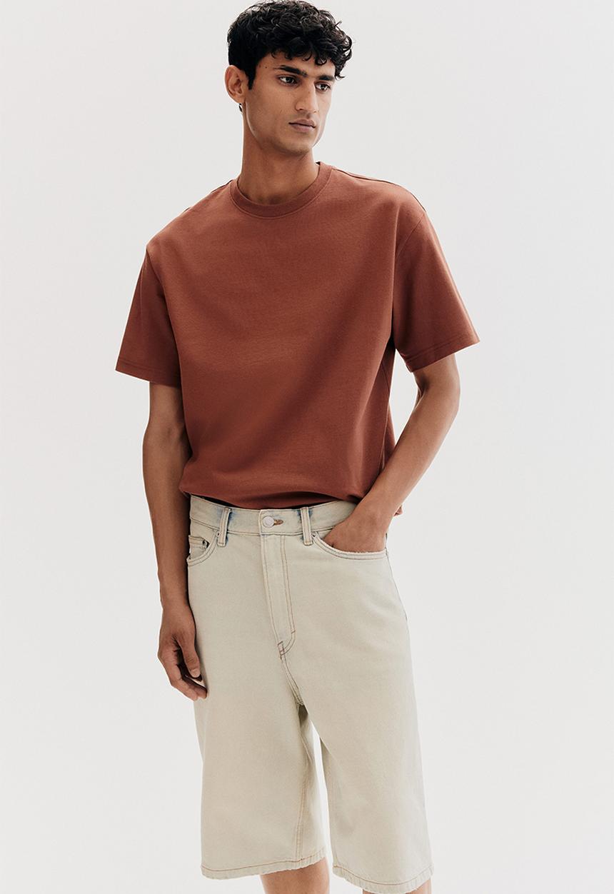 H&M - Loose fit T-shirt - dark orange