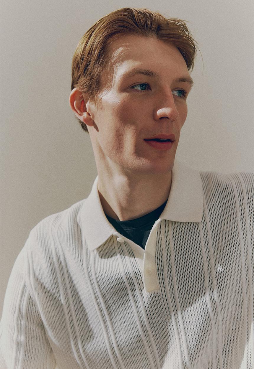 H&M - Regular fit polo shirt - cream