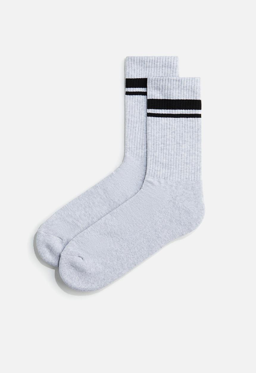 H&M - 5-Pack socks - white/grey marl