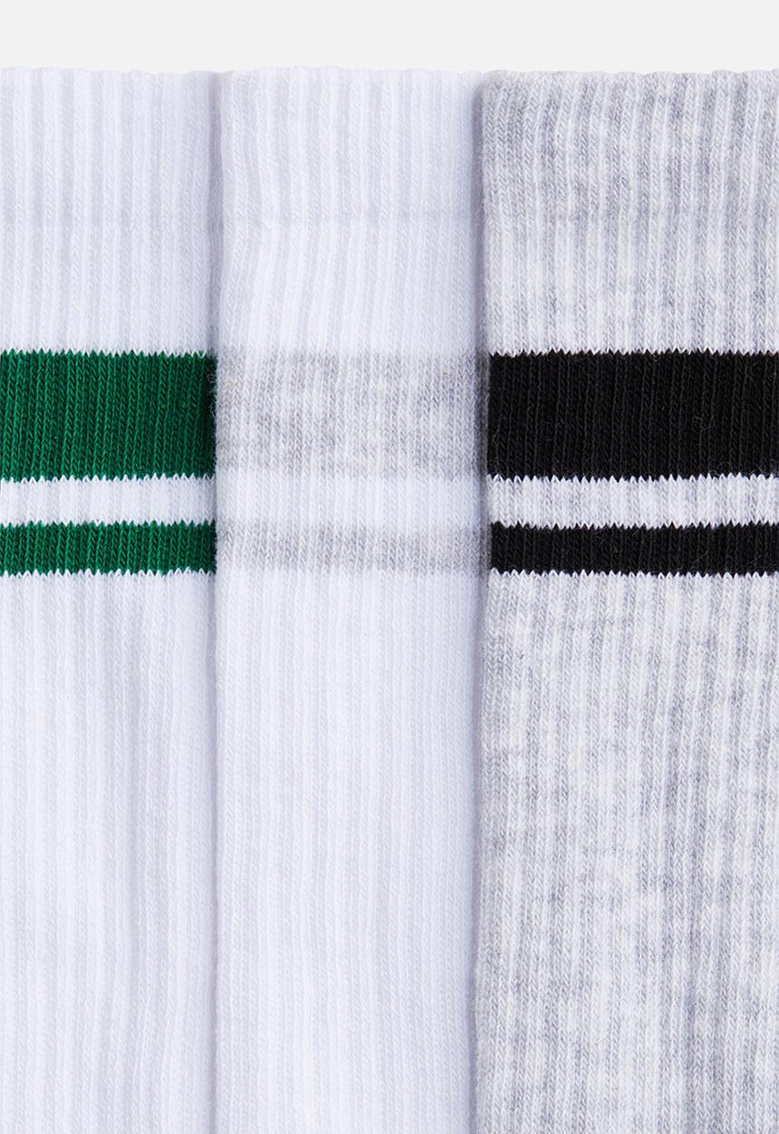 H&M - 5-Pack socks - white/grey marl
