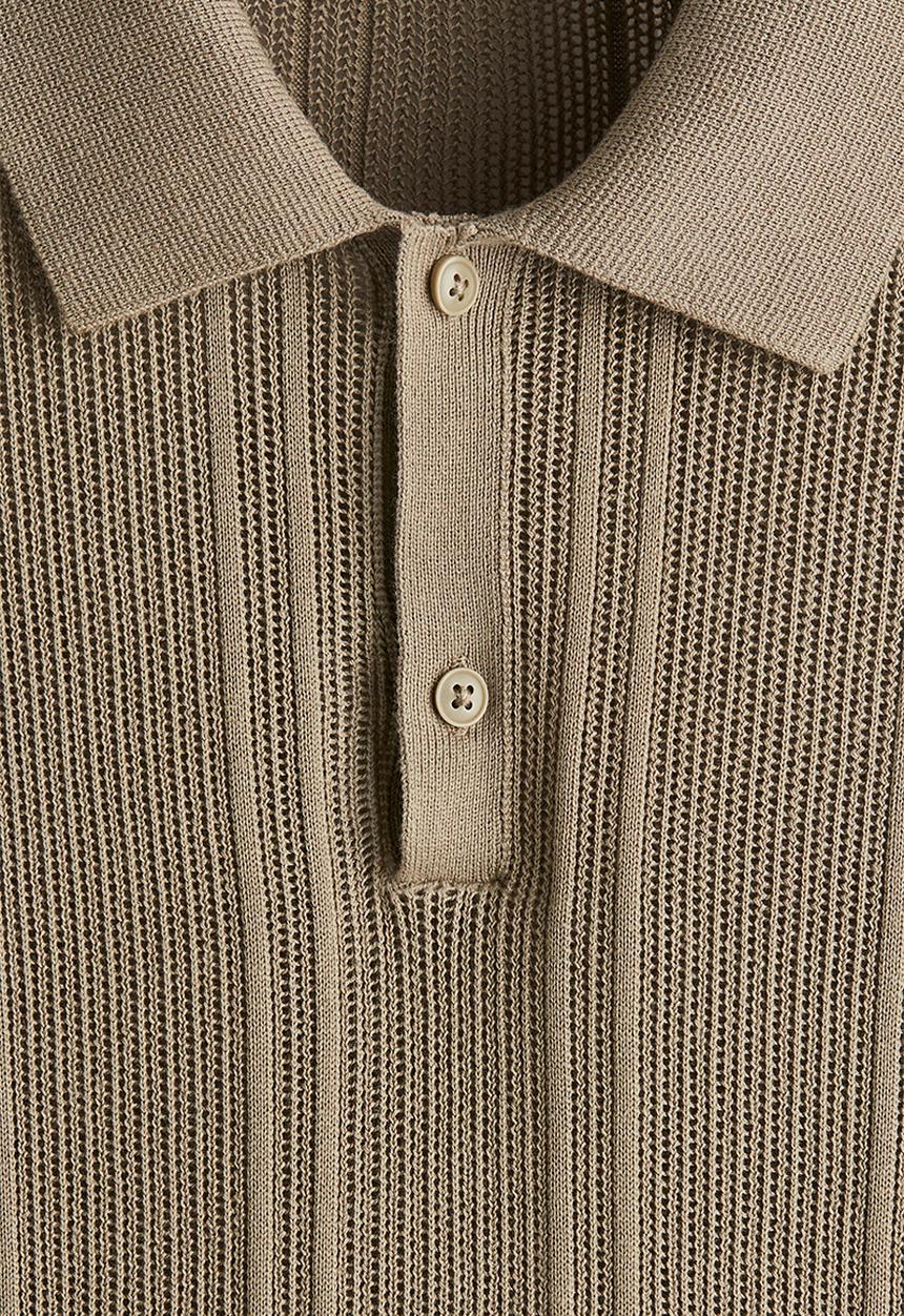 H&M - Regular fit polo shirt - khaki green