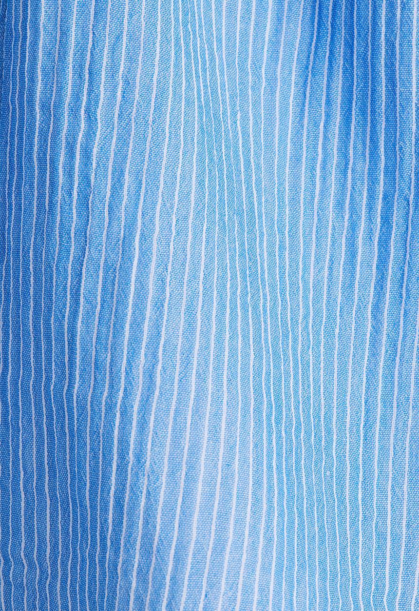 H&M - Cotton muslin blouse - blue striped
