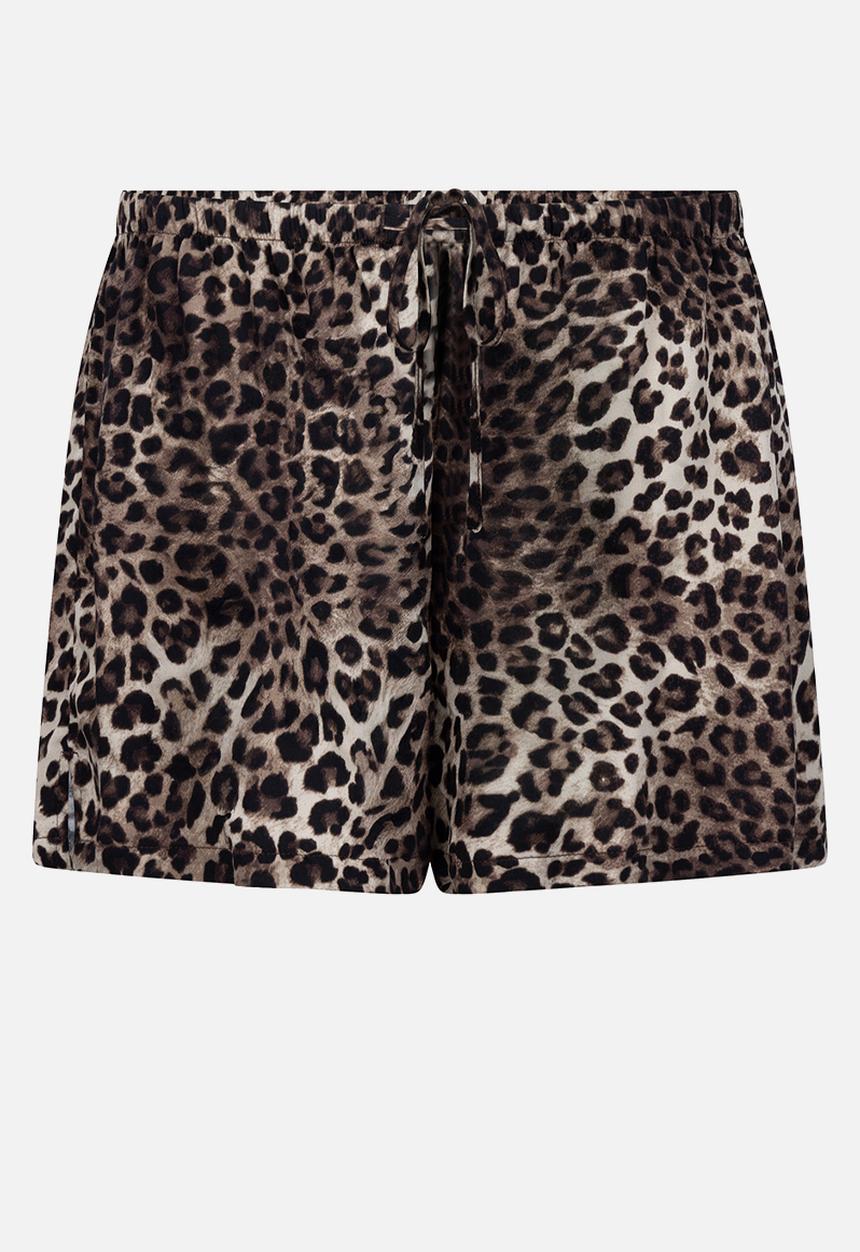Hunkemoller - Short vis satin - black