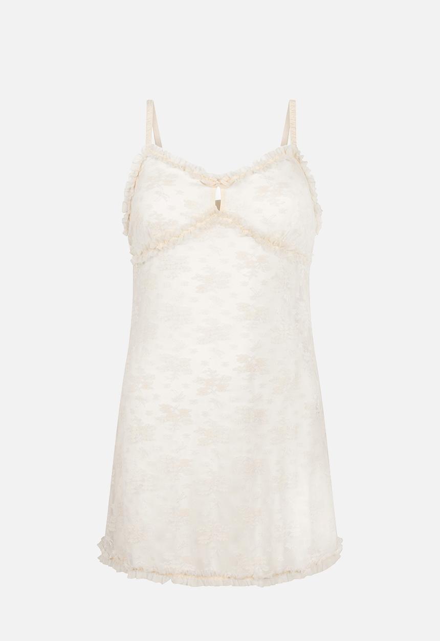 Hunkemoller - Sd allover lace darcy - birch