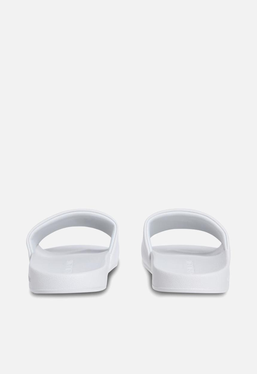Calvin Klein - Slide jelly mono pu - white 