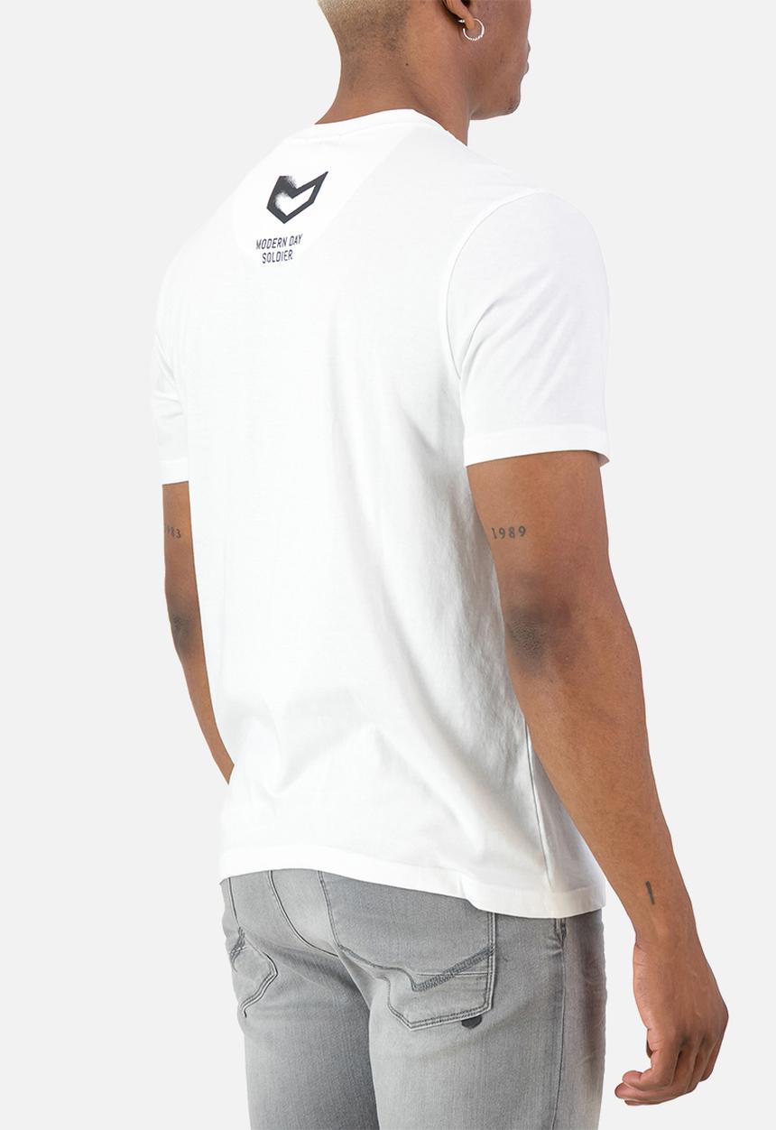 S.P.C.C - Judd Tee  - Regular Fit Fashion Tees Optical White
