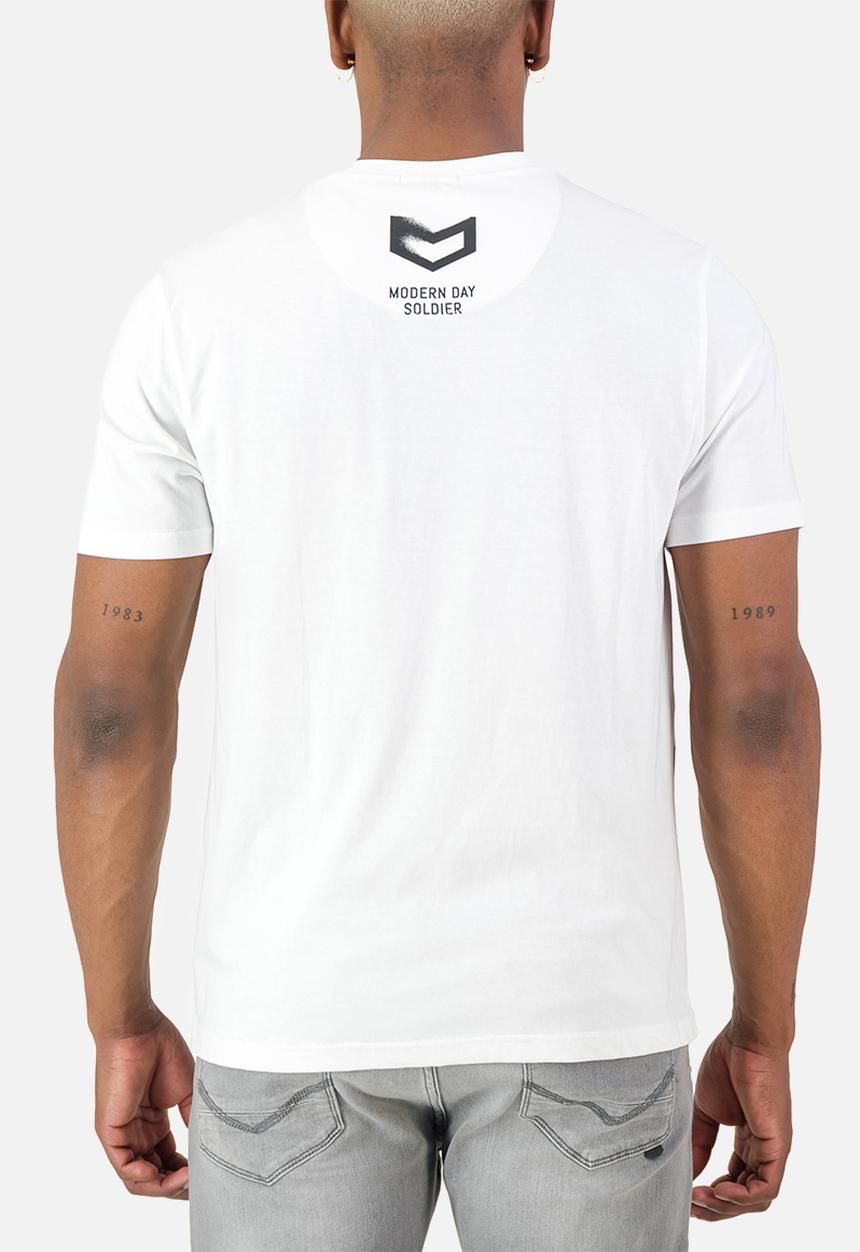 S.P.C.C - Judd Tee  - Regular Fit Fashion Tees Optical White