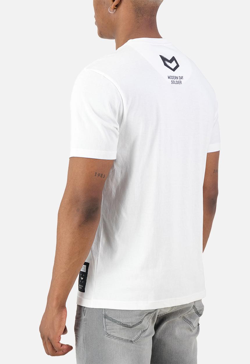 S.P.C.C - Judd Tee  - Regular Fit Fashion Tees Optical White