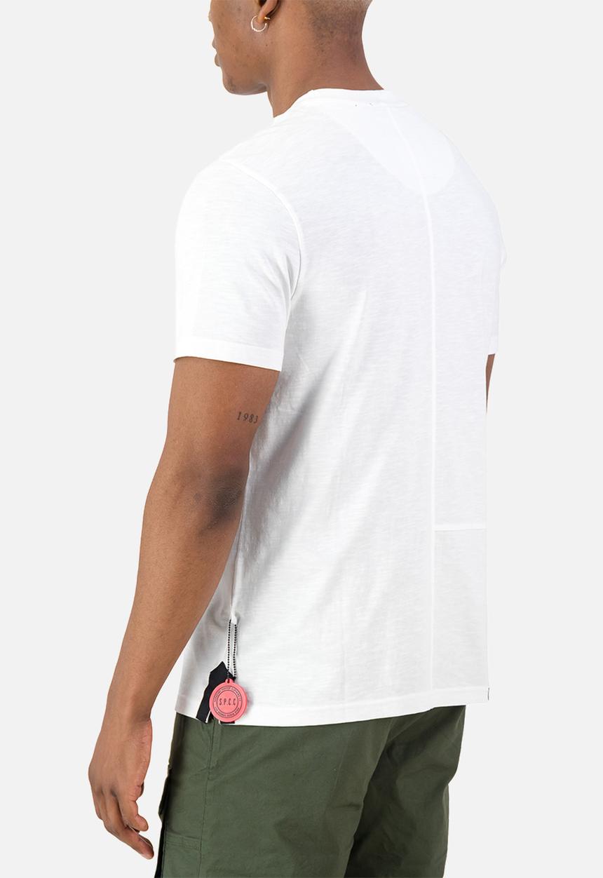 S.P.C.C - Surge Alpha Tee  - Regular Fit Fashion Tees Optical White