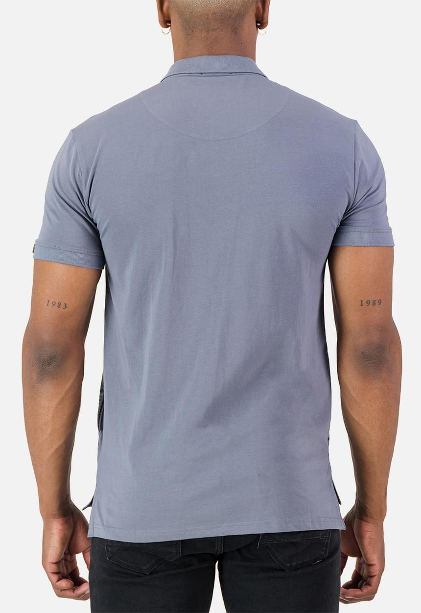 S.P.C.C - Krall Golfer  - Slimline Fit Fashion Polos Slate
