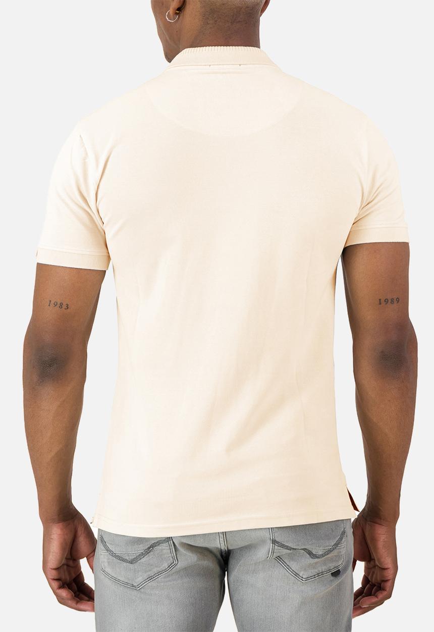 S.P.C.C - Mullen Golfer  - Slimline Fit Signature Polos Cream