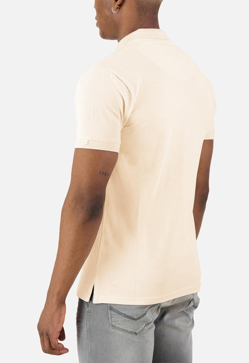 S.P.C.C - Mullen Golfer  - Slimline Fit Signature Polos Cream