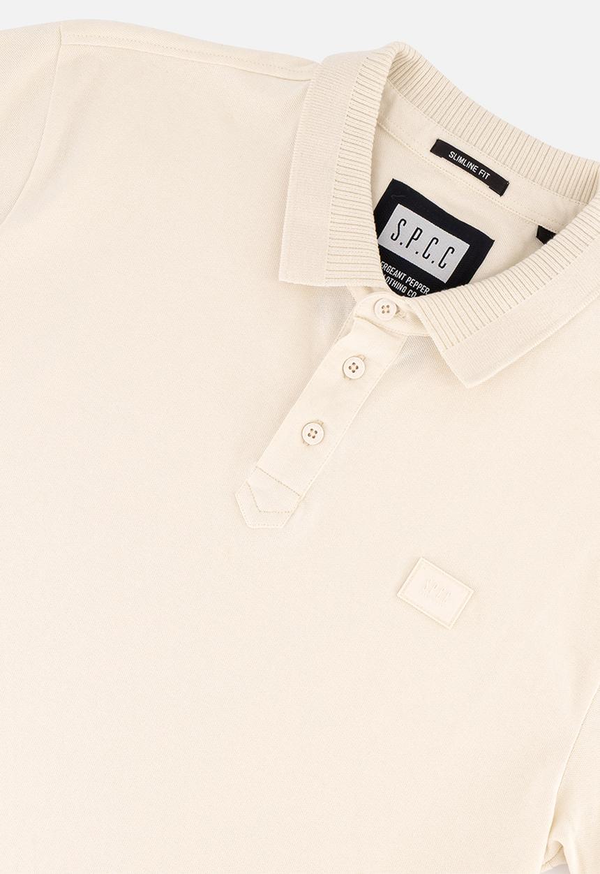 S.P.C.C - Mullen Golfer  - Slimline Fit Signature Polos Cream