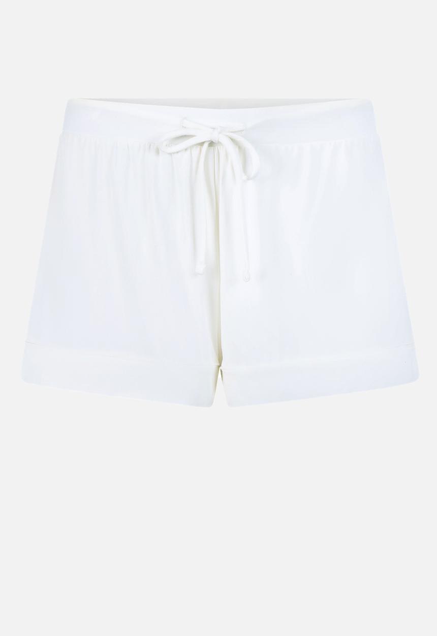 Hunkemoller - Short jersey essential - whisper white