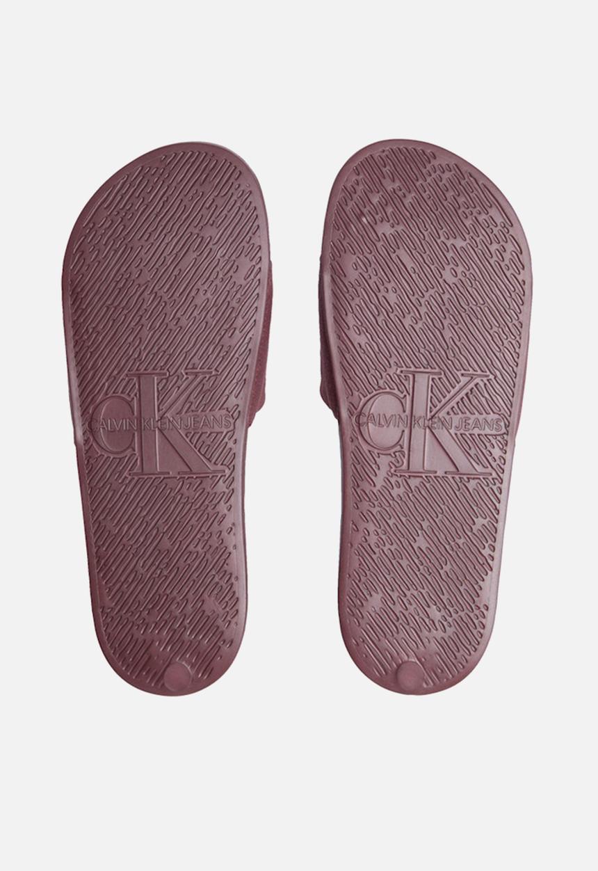 Calvin Klein - Slide HF Mono CV - Burgundy