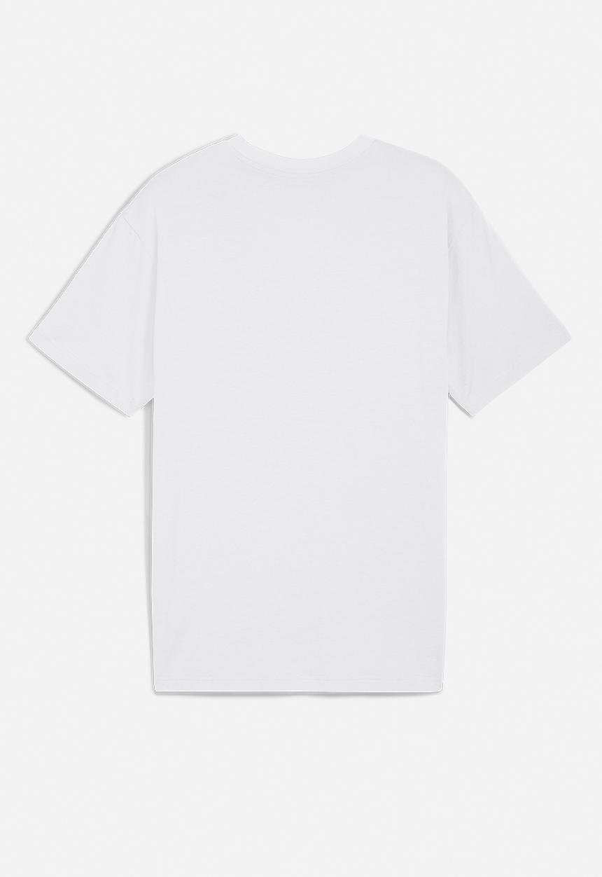 PUMA - Graphic Super Puma World Tour Relaxed Tee - Puma white