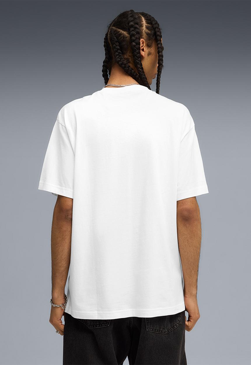 PUMA - Graphic Super Puma World Tour Relaxed Tee - Puma white