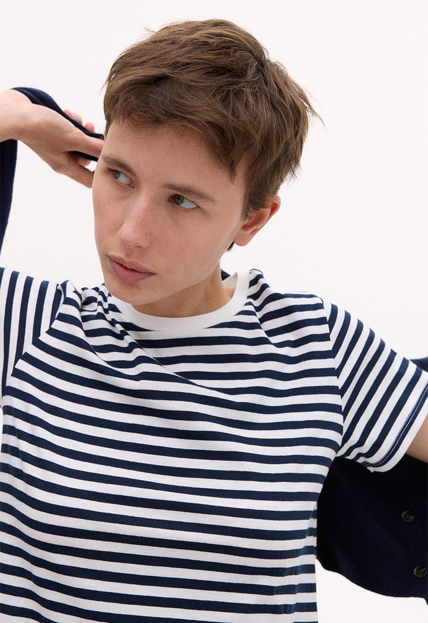 H&M - Cotton t-shirt - white striped
