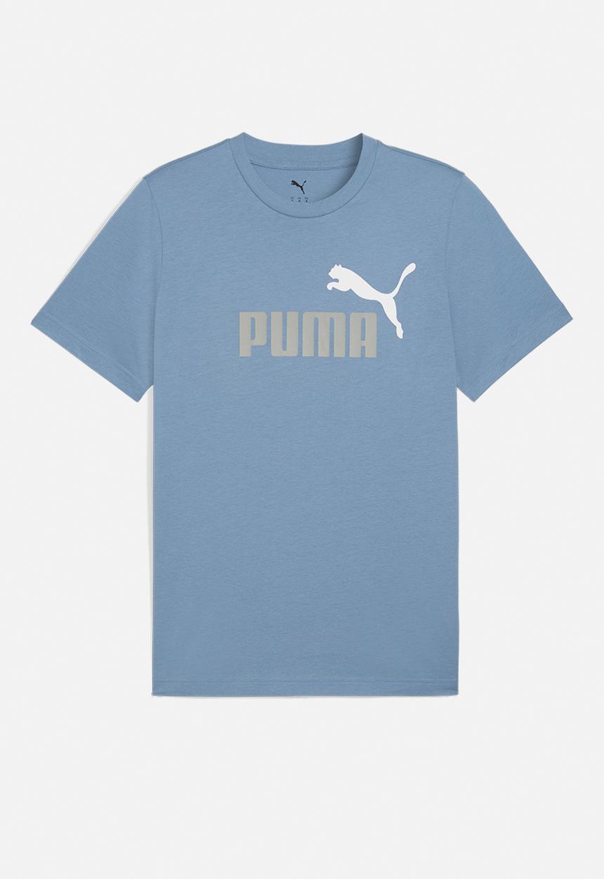 PUMA - ESS 2 colour No. 1 Logo Tee - Cool Blue