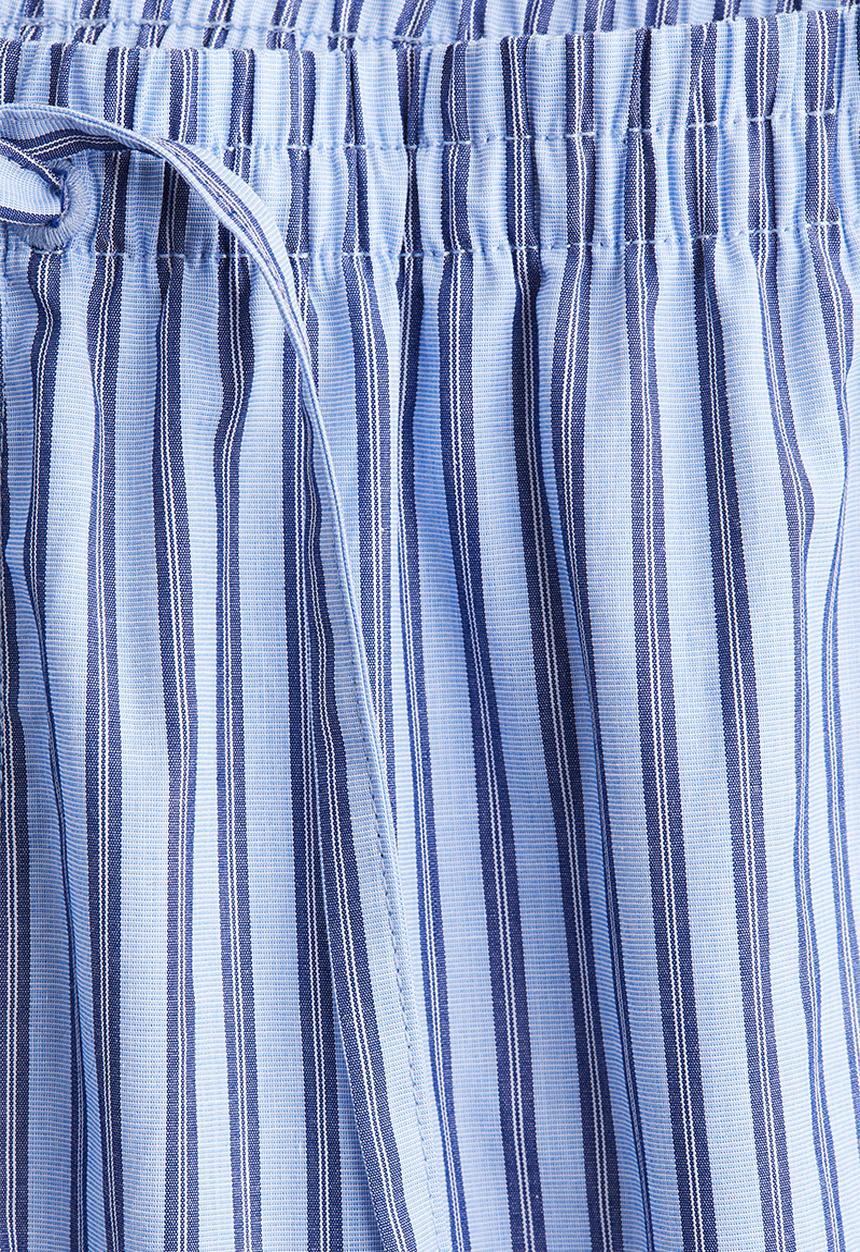 H&M - Cotton drawstring trousers - blue,multi