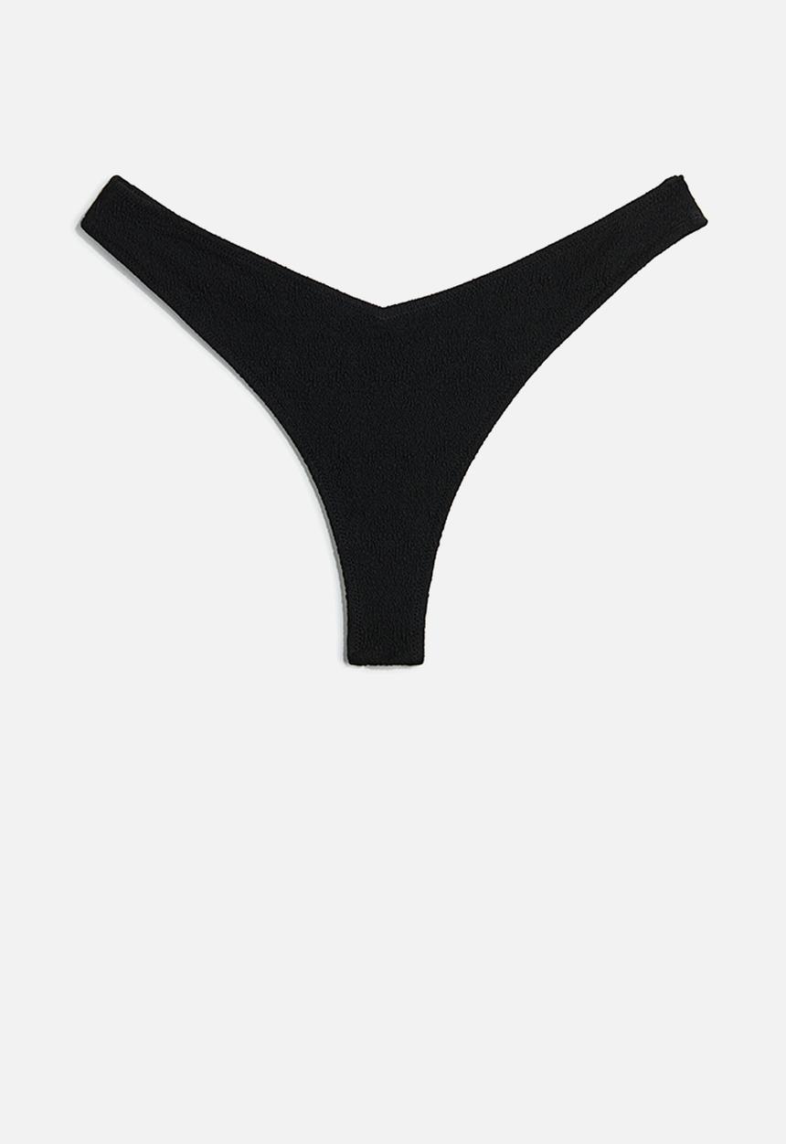 H&M - Thong bikini bottoms - black