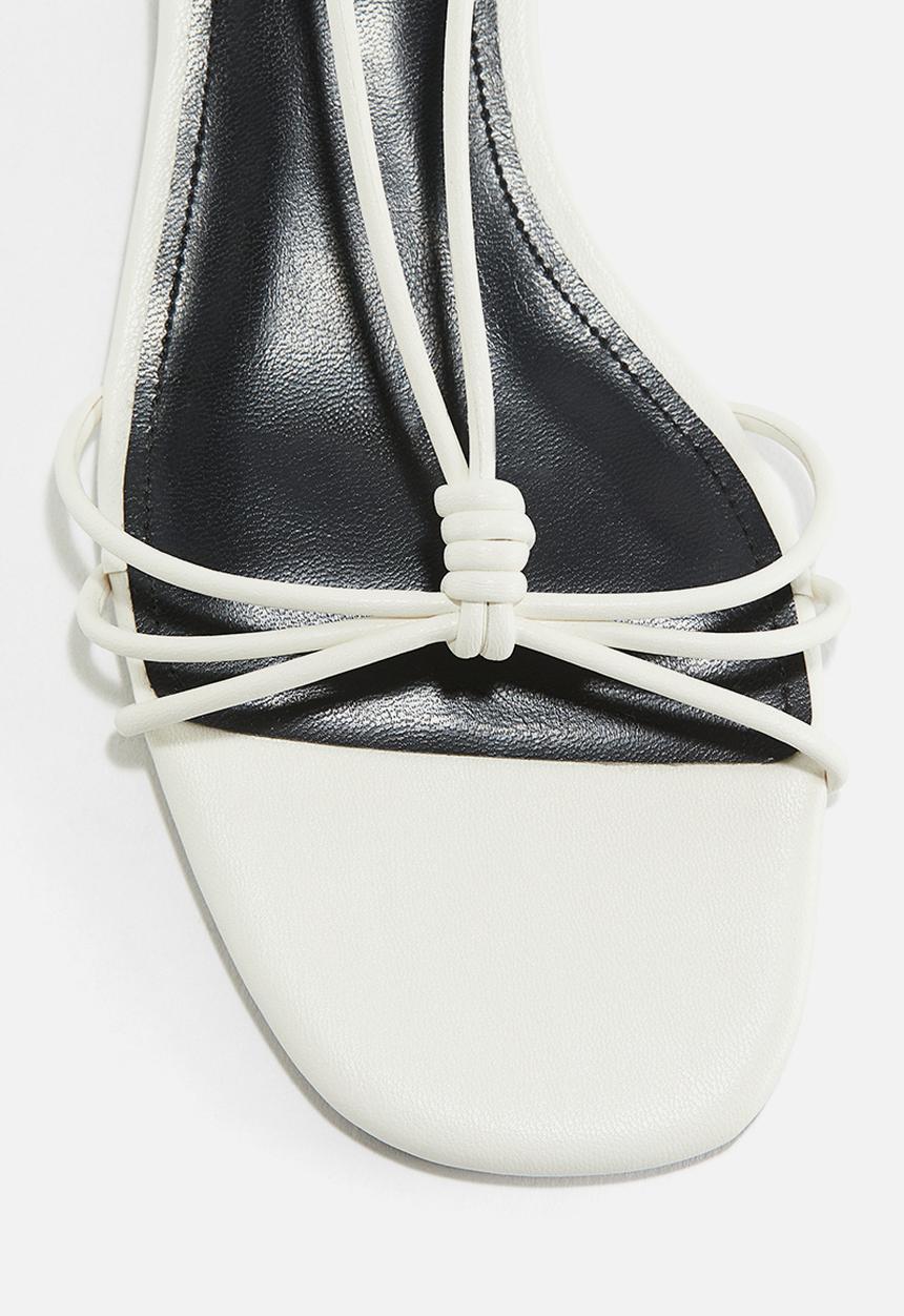 H&M - Strappy sandals - white