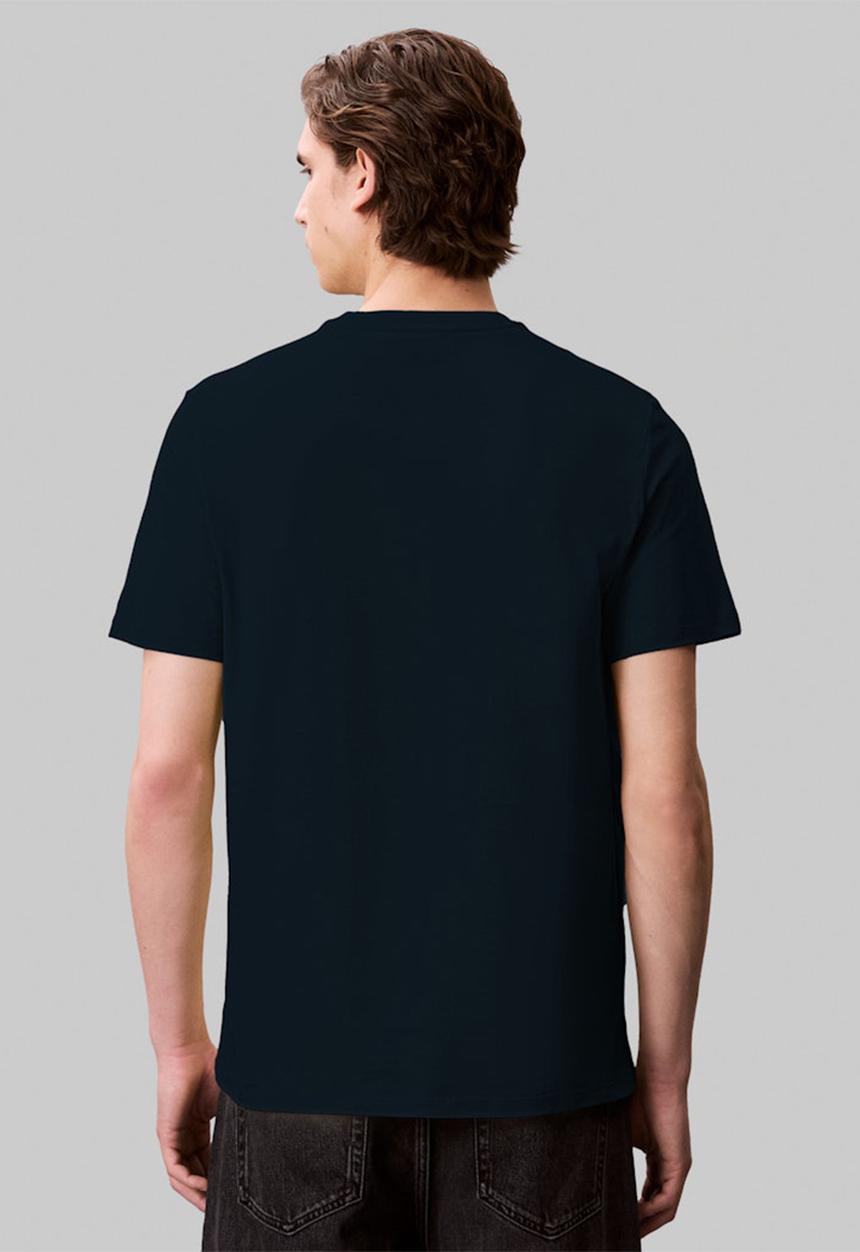 Calvin Klein - Short sleeve Smooth Cttn Solid Crewnk Tee - Dark Sapphire