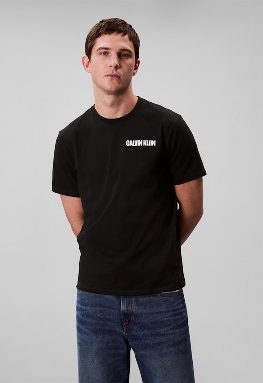 Calvin Klein - Short sleeve 20S Calvin Line 3Dbox Graphic Tee - Black