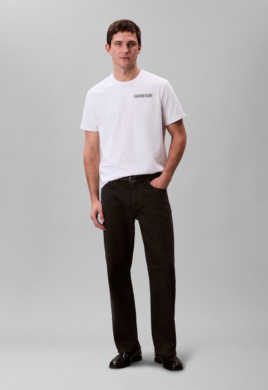 Calvin Klein - Short sleeve 20S Calvin Line 3Dbox Graphic Tee - Brilliant White