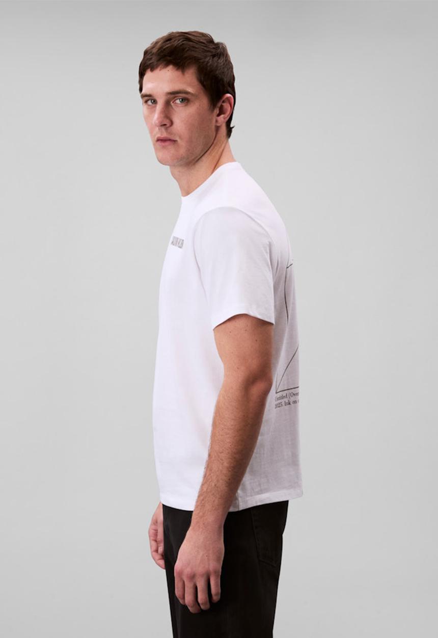 Calvin Klein - Short sleeve 20S Calvin Line 3Dbox Graphic Tee - Brilliant White