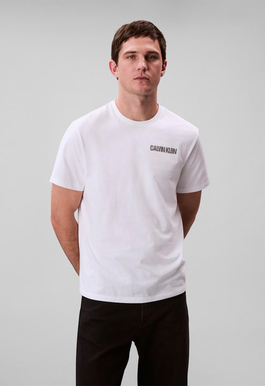 Calvin Klein - Short sleeve 20S Calvin Line 3Dbox Graphic Tee - Brilliant White