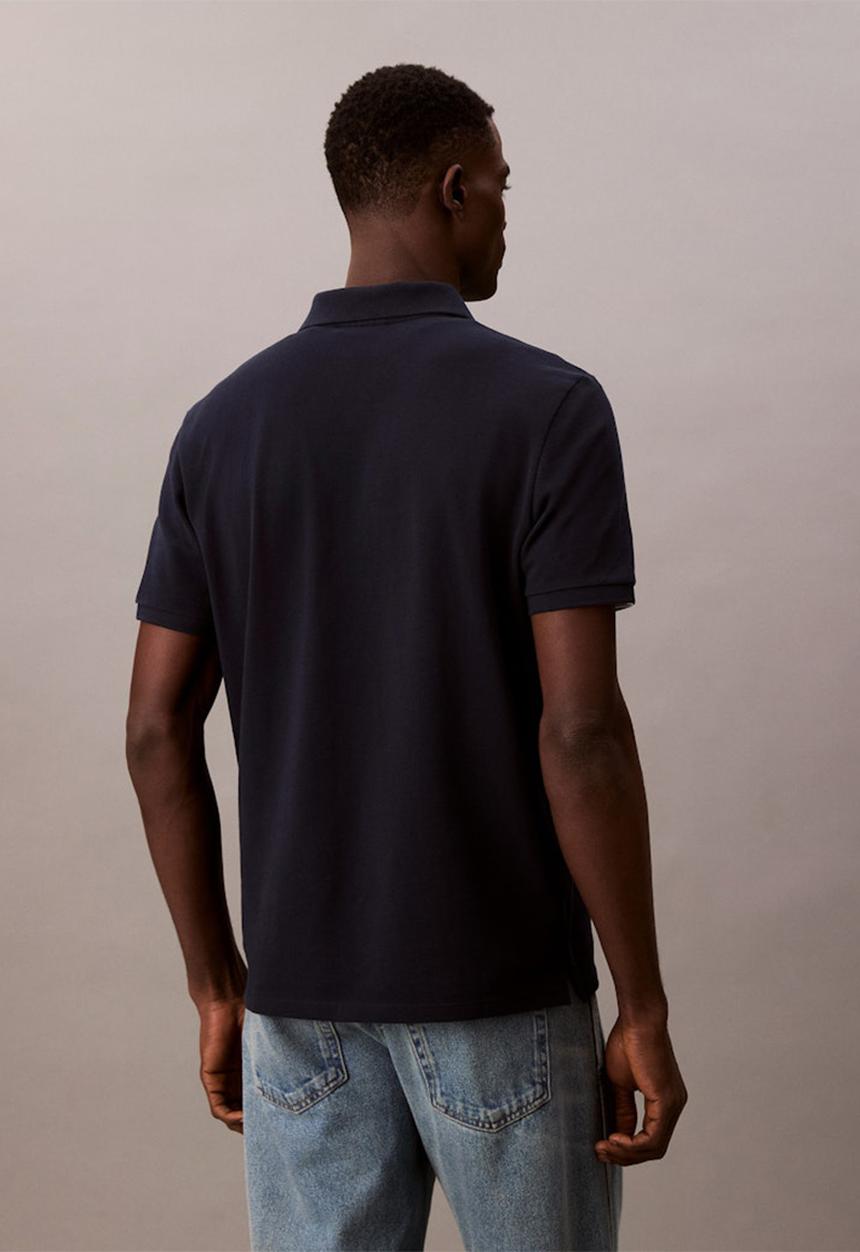 Calvin Klein - Short sleeve Casual Pique Classic Polo - Dark Sapphire