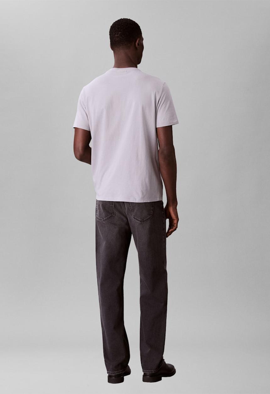 Calvin Klein - Short sleeve Badge 30S Jersey Classic Tee - Formal Grey