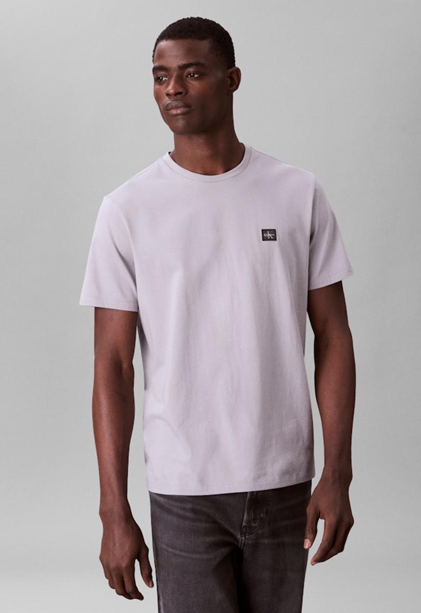 Calvin Klein - Short sleeve Badge 30S Jersey Classic Tee - Formal Grey