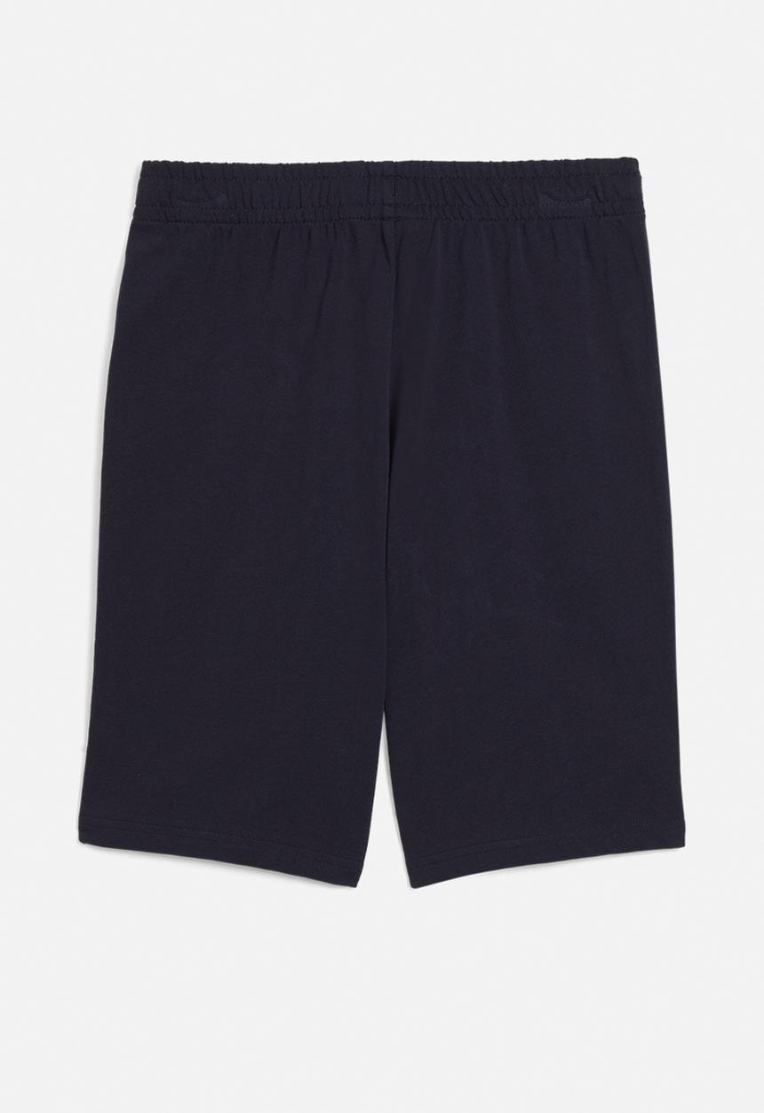 PUMA - Ess No. 1 Logo Jersey Shorts B-New Navy