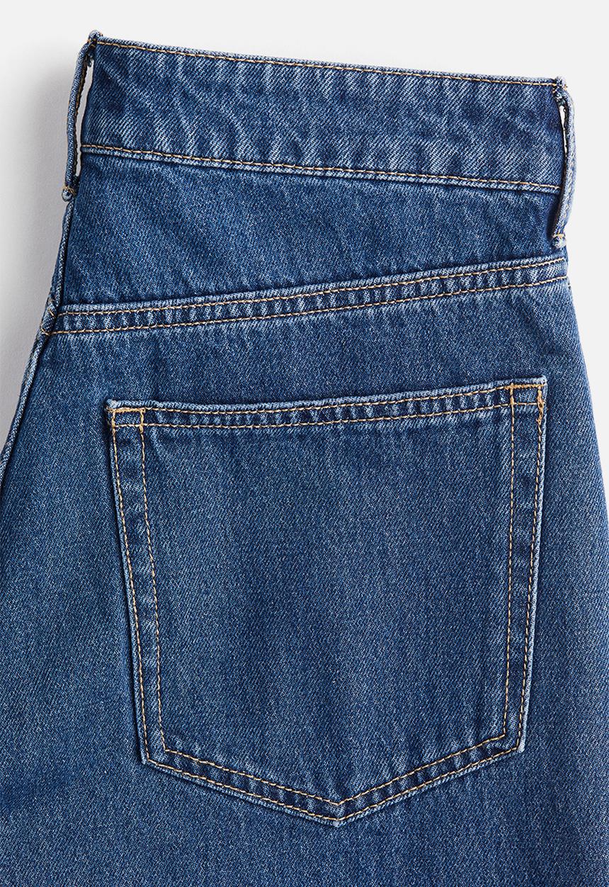 H&M - Denim bermuda shorts - denim blue