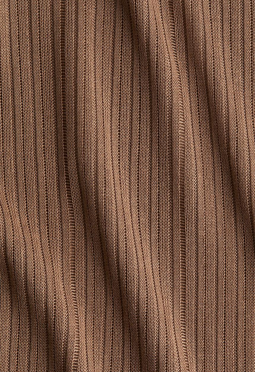H&M - Rib-knit vest top - dark beige