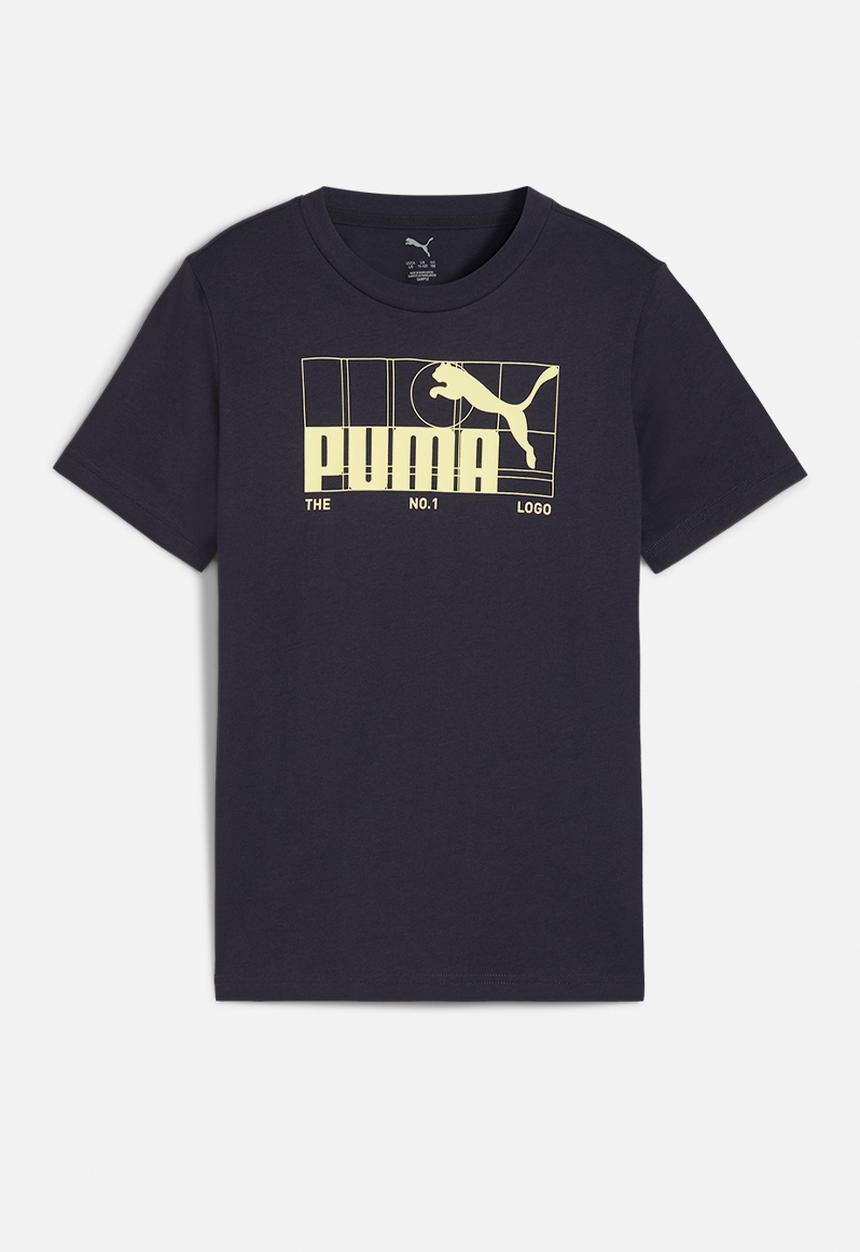 PUMA - Graphic No.1 Logo Tee B-New Navy