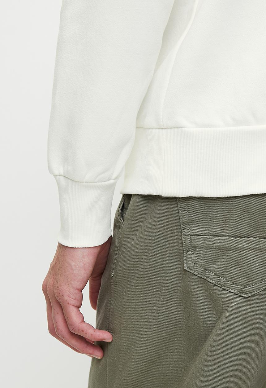 Brave Soul - Crew Neck Sweatshirt - Cream