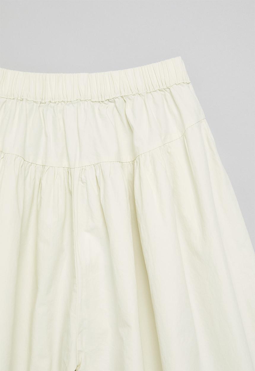 Pop Candy - Elasticated palazzo pants - off white