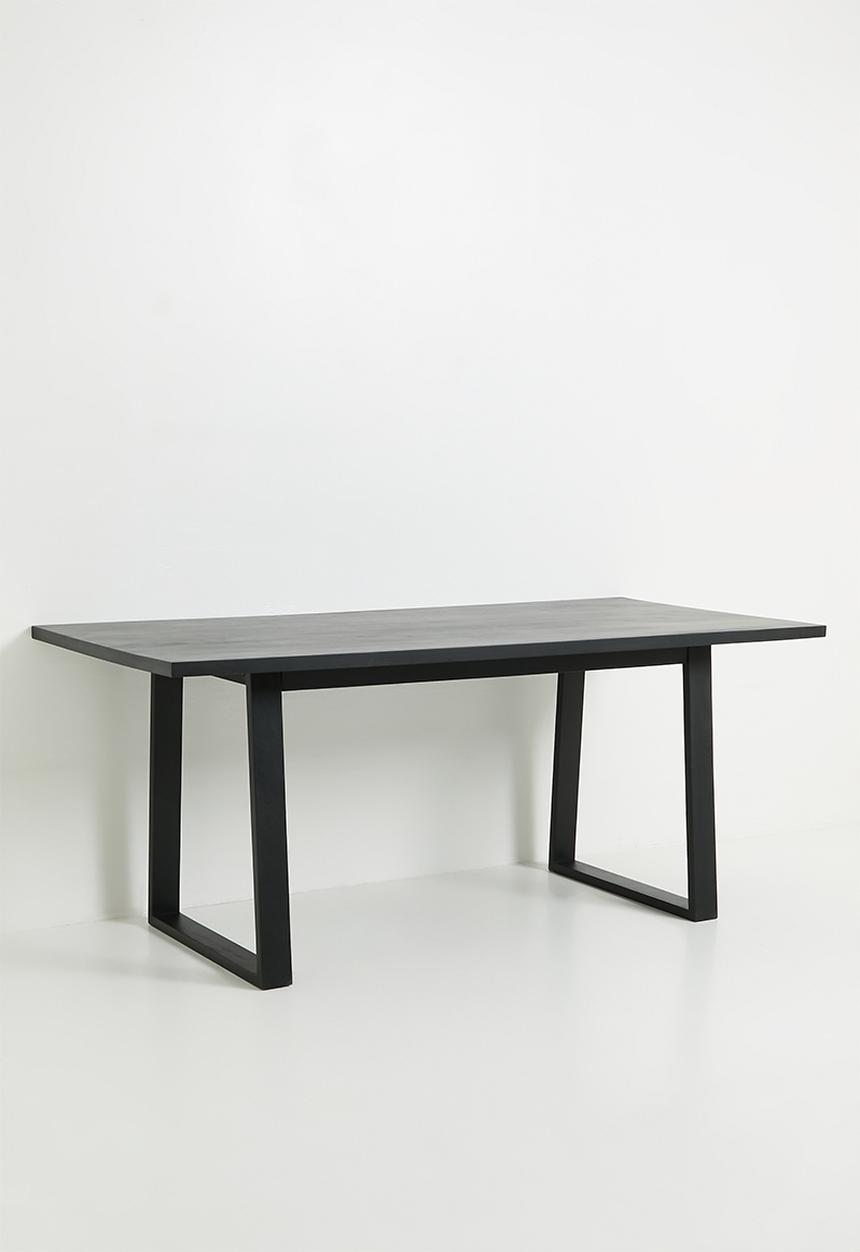 Sixth Floor - Amali mango wood dining table - black