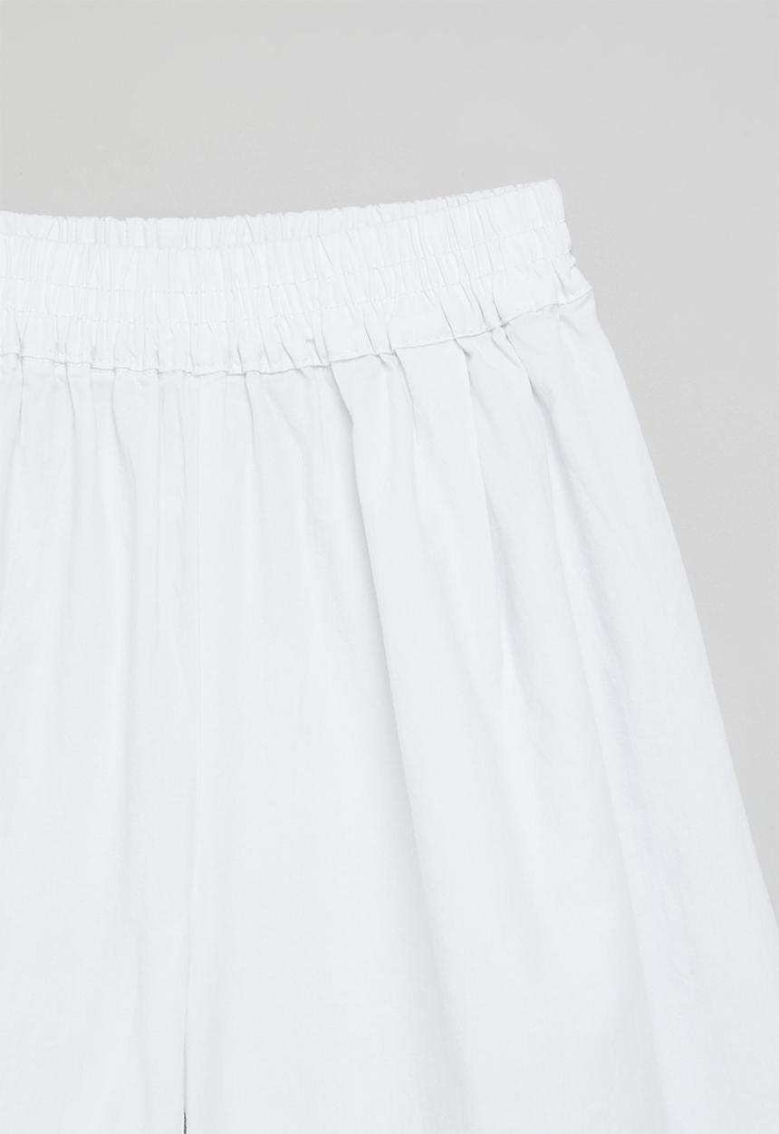 Pop Candy - Elasticated pants with lining - white