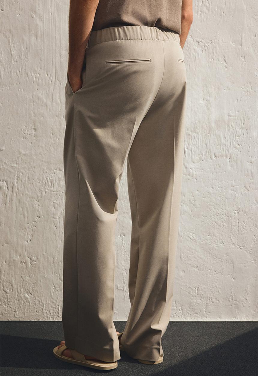 H&M - Relaxed fit trousers - beige
