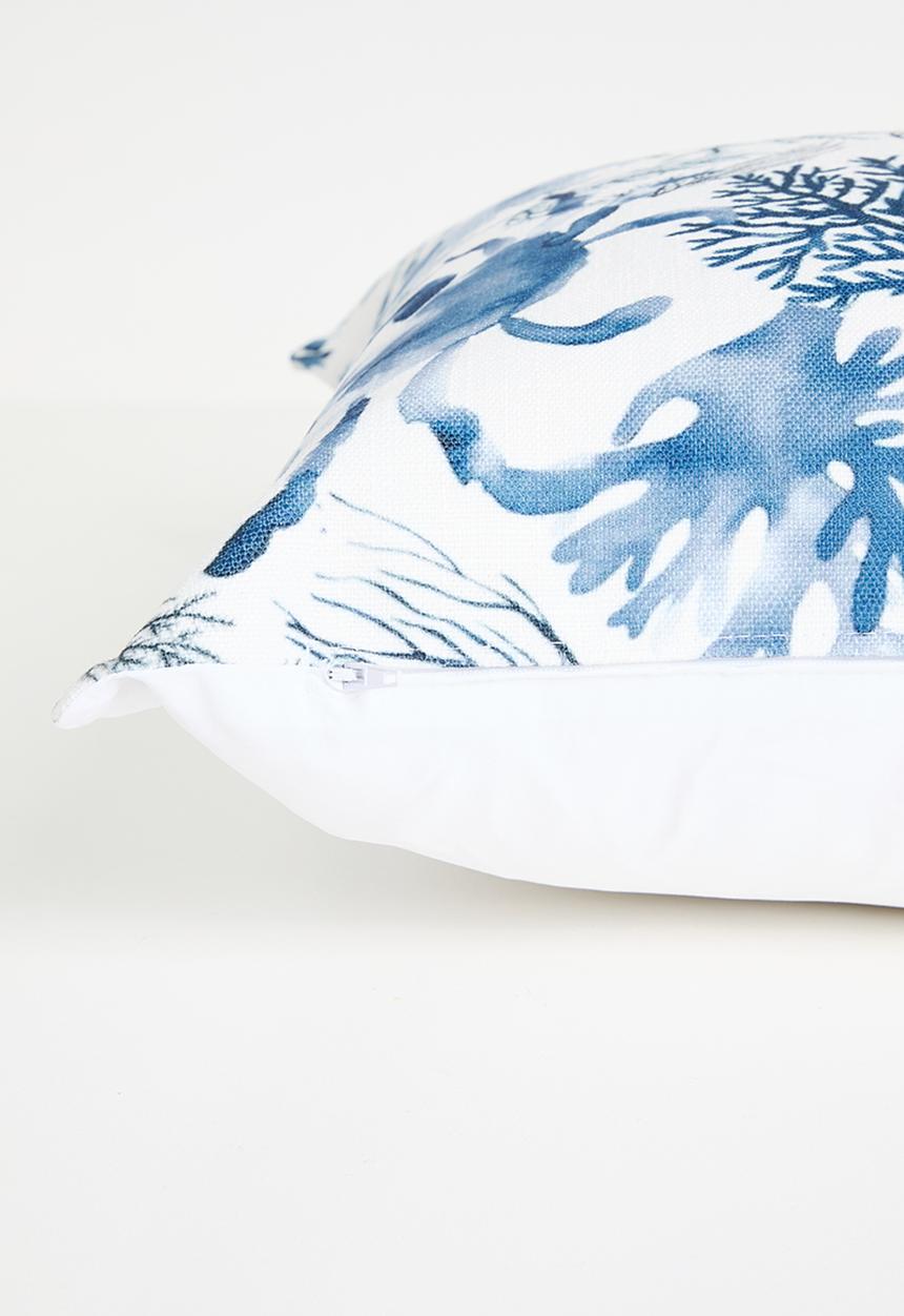 Grey Gardens - Cyprus Cushion Cover - Blue