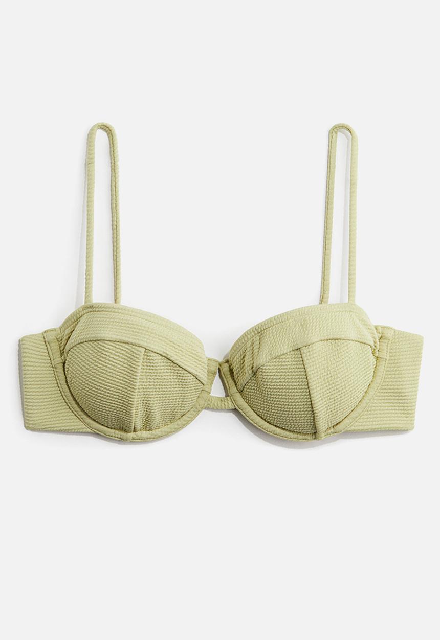 H&M - Bikini top - pistachio green