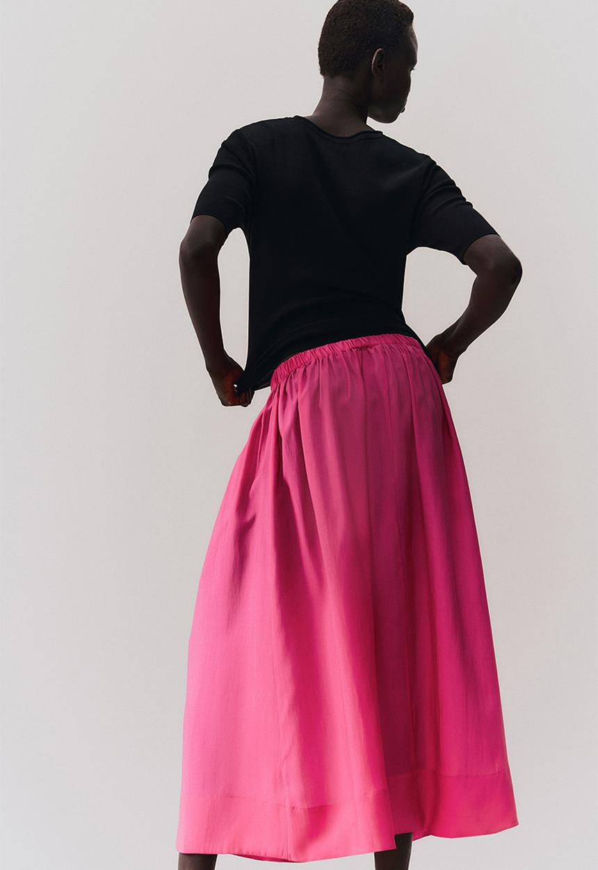 H&M - Voluminous skirt - bright pink