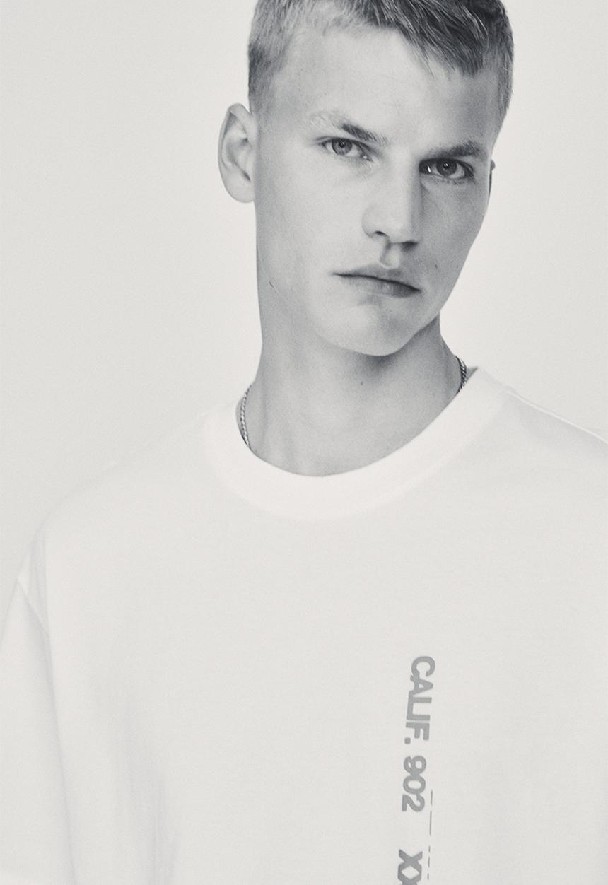 H&M - Loose fit printed T-shirt - white/calif