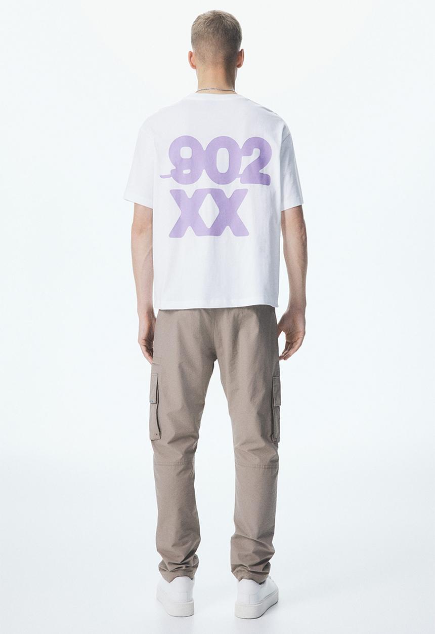 H&M - Loose fit printed T-shirt - white/calif