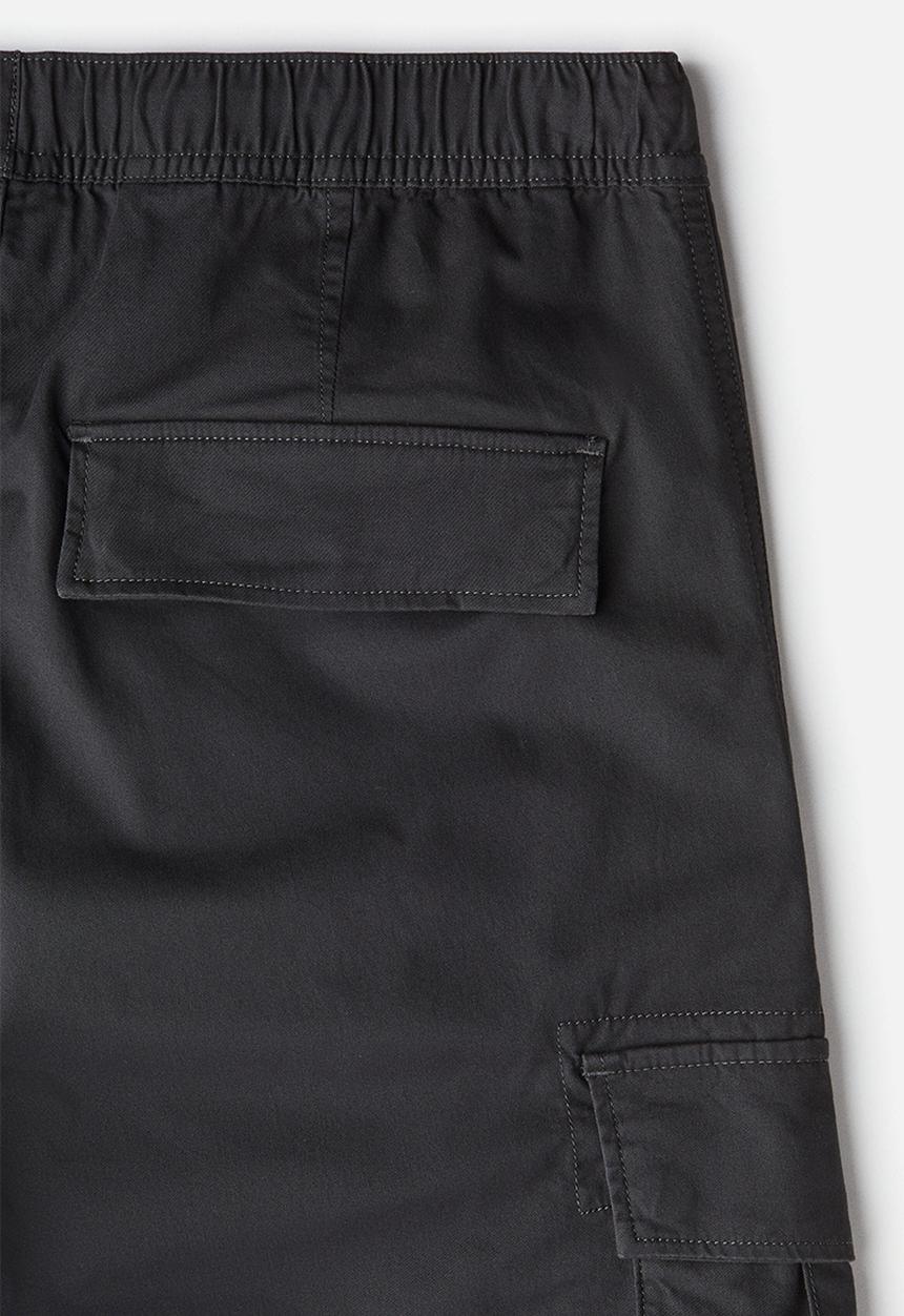 H&M - Slim fit cargo trousers - dark grey
