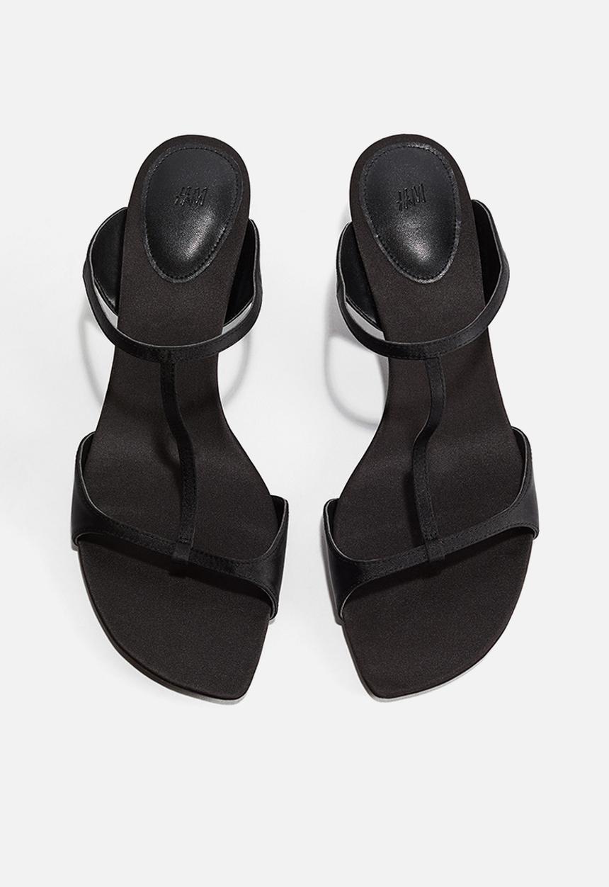 H&M - Heeled sandals - black